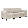 9650BE-3* Sofa with Storage, Storage P...