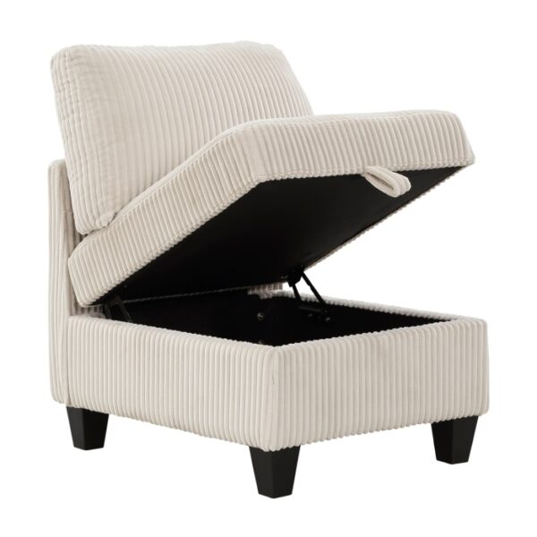 9650BE*4SC 4-Piece Sectional with Stora...