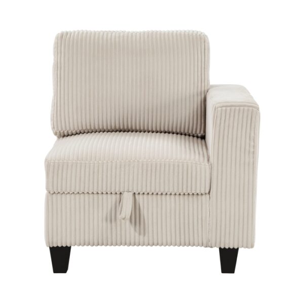 9650BE*5SC 5-Piece Sectional with Stora...