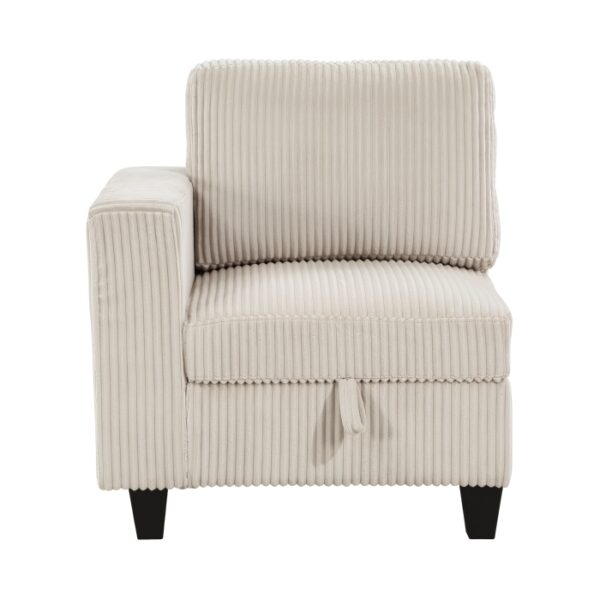 9650BE-3* Sofa with Storage, Storage P...