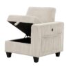9650BE-3* Sofa with Storage, Storage P...