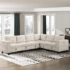9650BE Seating-Walterboro Collection 5-Piece Sectional with Stora...