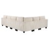 9650BE Seating-Walterboro Collection 5-Piece Sectional with Stora...
