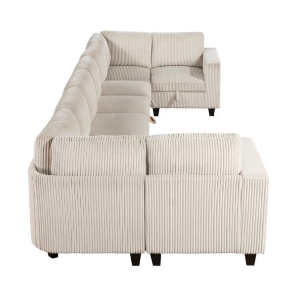 9650NBE*8SC 8-Piece Sectional with Stora...
