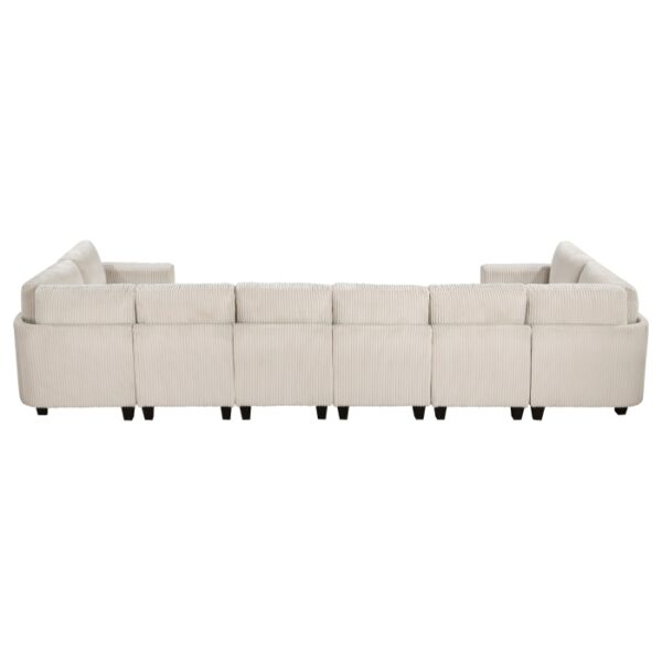 9650BE*8SC 8-Piece Sectional with Stora...