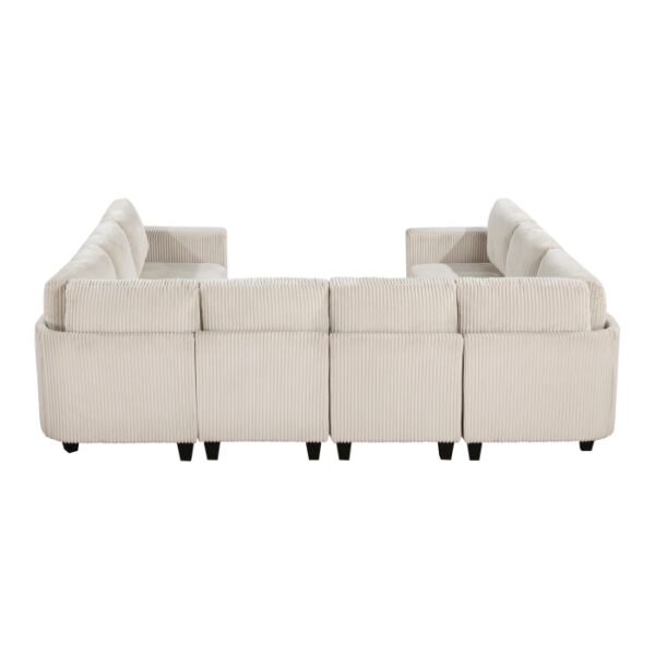 9650BE*8SC 8-Piece Sectional with Stora...