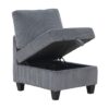 9650DG*4SC 4-Piece Sectional with Stora...