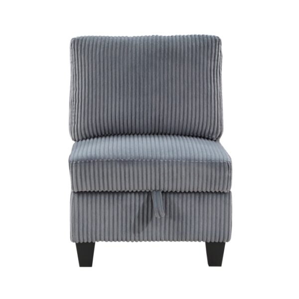 9650DG-3* Sofa with Storage, Storage P...