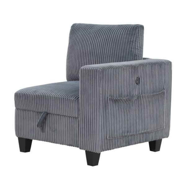 9650DG*6SC 6-Piece Sectional with Stora...
