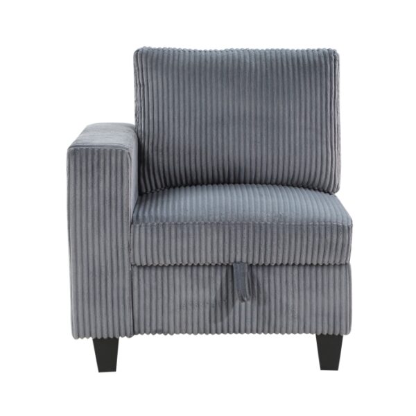9650DG-3* Sofa with Storage, Storage P...