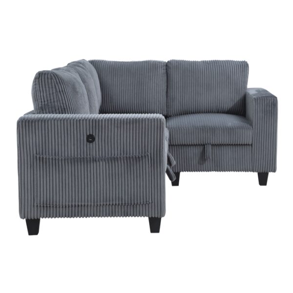 9650DG*4SC 4-Piece Sectional with Stora...