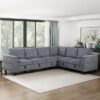 9650DG Seating-Walterboro Collection 5-Piece Sectional with Stora...