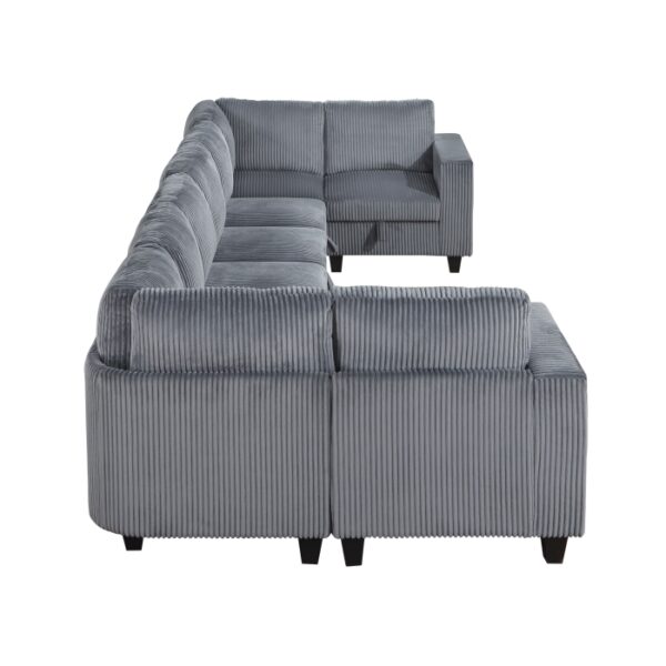 9650DG*8SC 8-Piece Sectional with Stora...