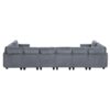 9650DG Seating-Walterboro Collection 5-Piece Sectional with Stora...