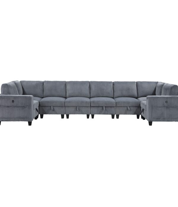 9650DG*8SC 8-Piece Sectional with Stora...