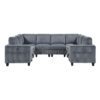 9650DG*8SC 8-Piece Sectional with Stora...