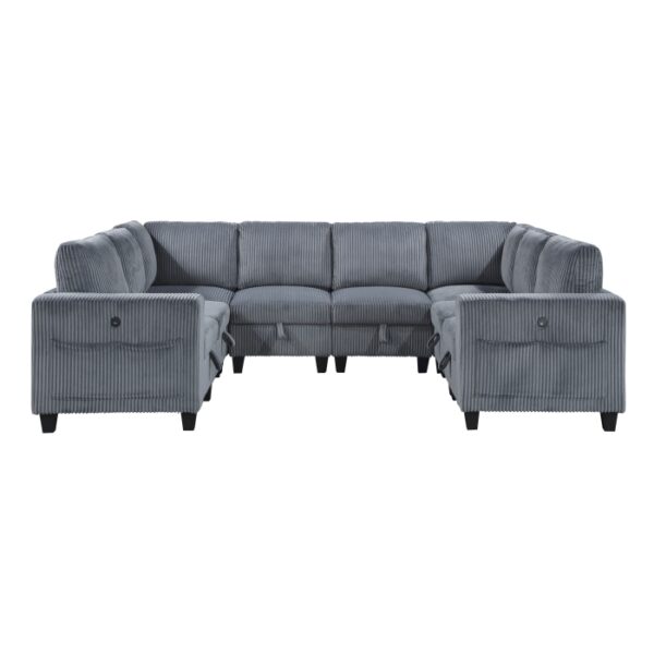 9650DG*8SC 8-Piece Sectional with Stora...