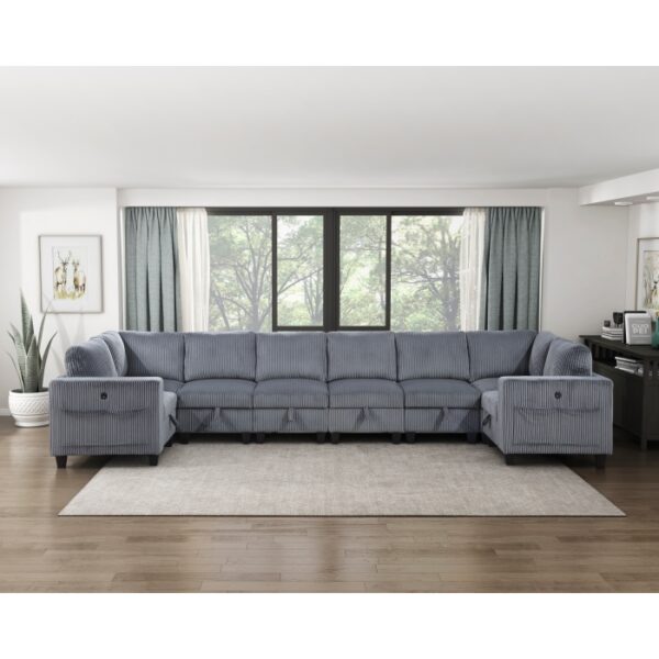 9650DG*8SC 8-Piece Sectional with Stora...