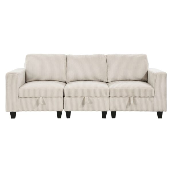 9650NBE-3* Sofa with Storage, Storage P...
