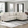 9650NBE Seating-Walterboro Collection 5-Piece Sectional with Stora...