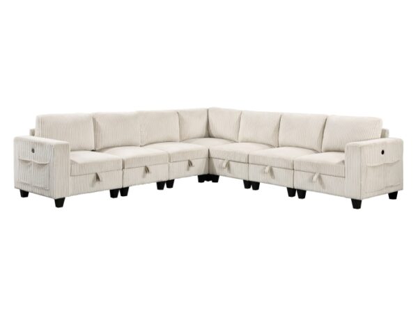 9650NBE*7SC 7-Piece Sectional with Stora...