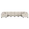9650NBE Seating-Walterboro Collection 5-Piece Sectional with Stora...