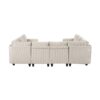 9650NBE Seating-Walterboro Collection 5-Piece Sectional with Stora...