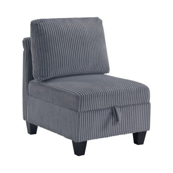 9650NDG*4SC 4-Piece Sectional with Stora...