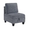 9650NDG*6SC 6-Piece Sectional with Stora...