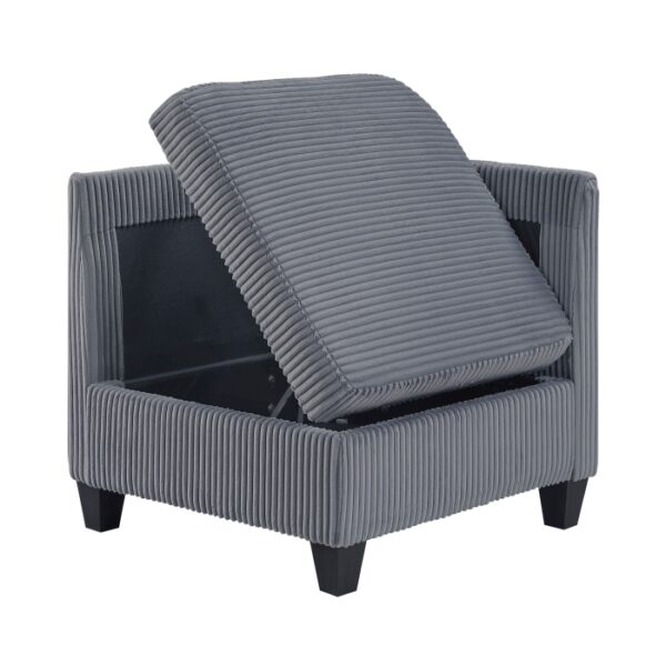 9650NDG*4SC 4-Piece Sectional with Stora...