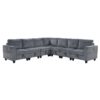 9650NDG*7SC 7-Piece Sectional with Stora...