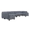 9650NDG Seating-Walterboro Collection 5-Piece Sectional with Stora...