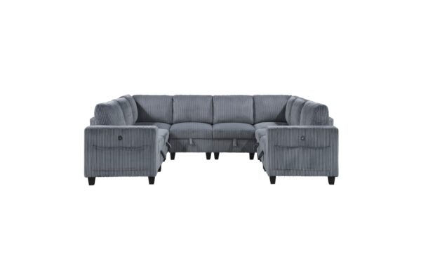9650NDG Seating-Walterboro Collection 5-Piece Sectional with Stora...