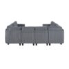 9650NDG Seating-Walterboro Collection 5-Piece Sectional with Stora...