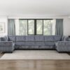 9650NDG Seating-Walterboro Collection 5-Piece Sectional with Stora...