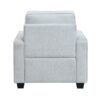 9660GY Seating-Gael Collection 2pc Set: Sofa, Love