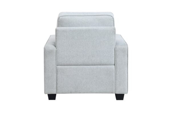 9660GY Seating-Gael Collection 2pc Set: Sofa, Love