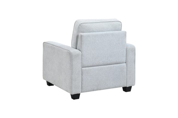 9660GY Seating-Gael Collection 2pc Set: Sofa, Love