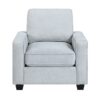 9660GY Seating-Gael Collection 2pc Set: Sofa, Love