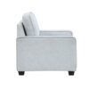 9660GY Seating-Gael Collection 2pc Set: Sofa, Love