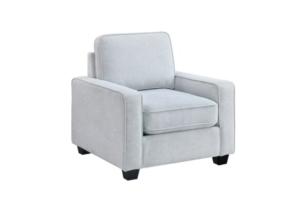 9660GY Seating-Gael Collection 2pc Set: Sofa, Love