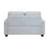 9660GY Seating-Gael Collection 2pc Set: Sofa, Love