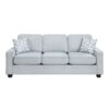 9660GY Seating-Gael Collection 2pc Set: Sofa, Love