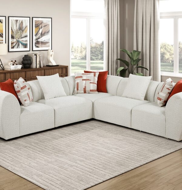 9669CN Seating-Franz Collection 5-Piece Modular Sectional