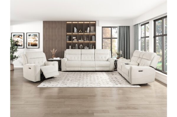 9670BE Seating-Celeste Collection 2pc Set: Sofa, Love (Power)