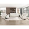 9670BE-3PWH Power Double Reclining Sofa ...