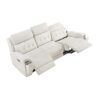 9670BE-3PWH Power Double Reclining Sofa ...