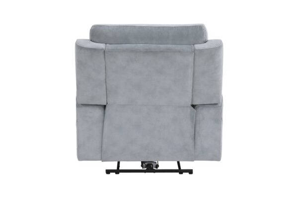 9670GY Seating-Celeste Collection 2pc Set: Sofa, Love (Power)