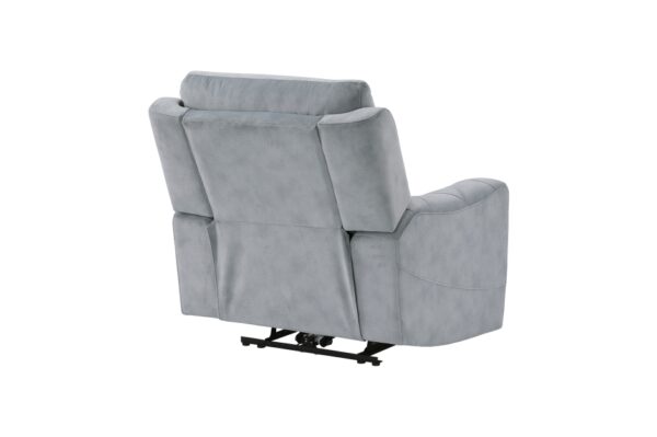 9670GY Seating-Celeste Collection 2pc Set: Sofa, Love (Power)