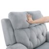 9670GY-3PWH Power Double Reclining Sofa ...